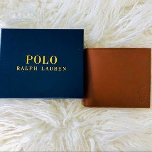• BRAND NEW Men's RALPH LAUREN Gen Leather Wallet